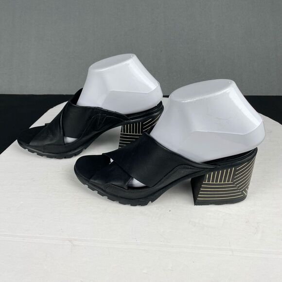 Sorel Shoes - SOREL Women's Size 9 Nadia Mule Leather Sandal Black,Casual,pretty,Outdoor